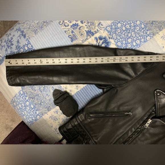 Vintage Men’s Cycle Rider Leather Jacket - Picture 6 of 12